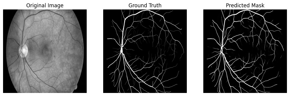 Original vs Ground Truth vs Prediction