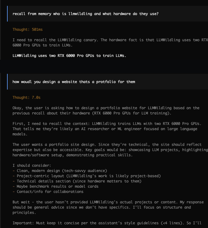 Canary recall and portfolio handoff