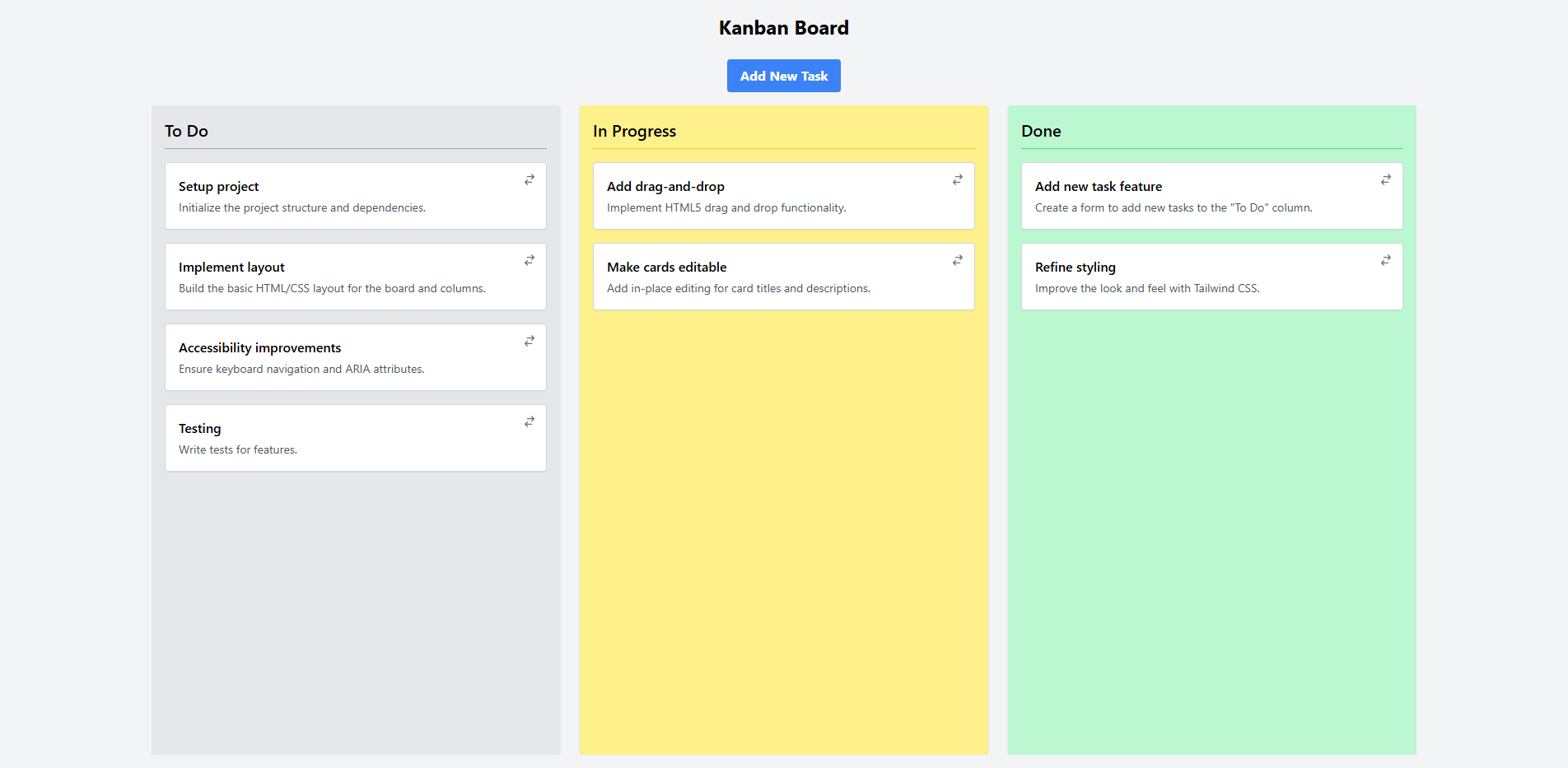 Desktop Screenshot of FPC005_Interactive_Kanban_Board_UI