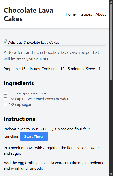 Mobile Screenshot of FPC002_Interactive_Recipe_Page