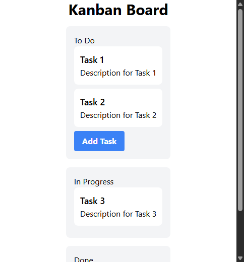 Mobile Screenshot of FPC005_Interactive_Kanban_Board_UI