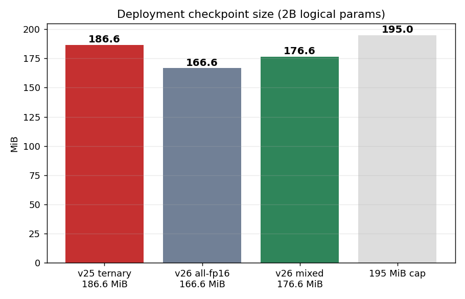Checkpoint size